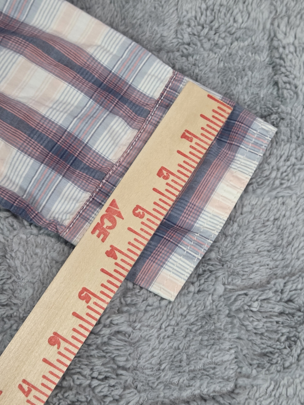 Carhartt Girls Plaid Button-Down Shirt in Pink and Blue Size S - Picture 11 of 16